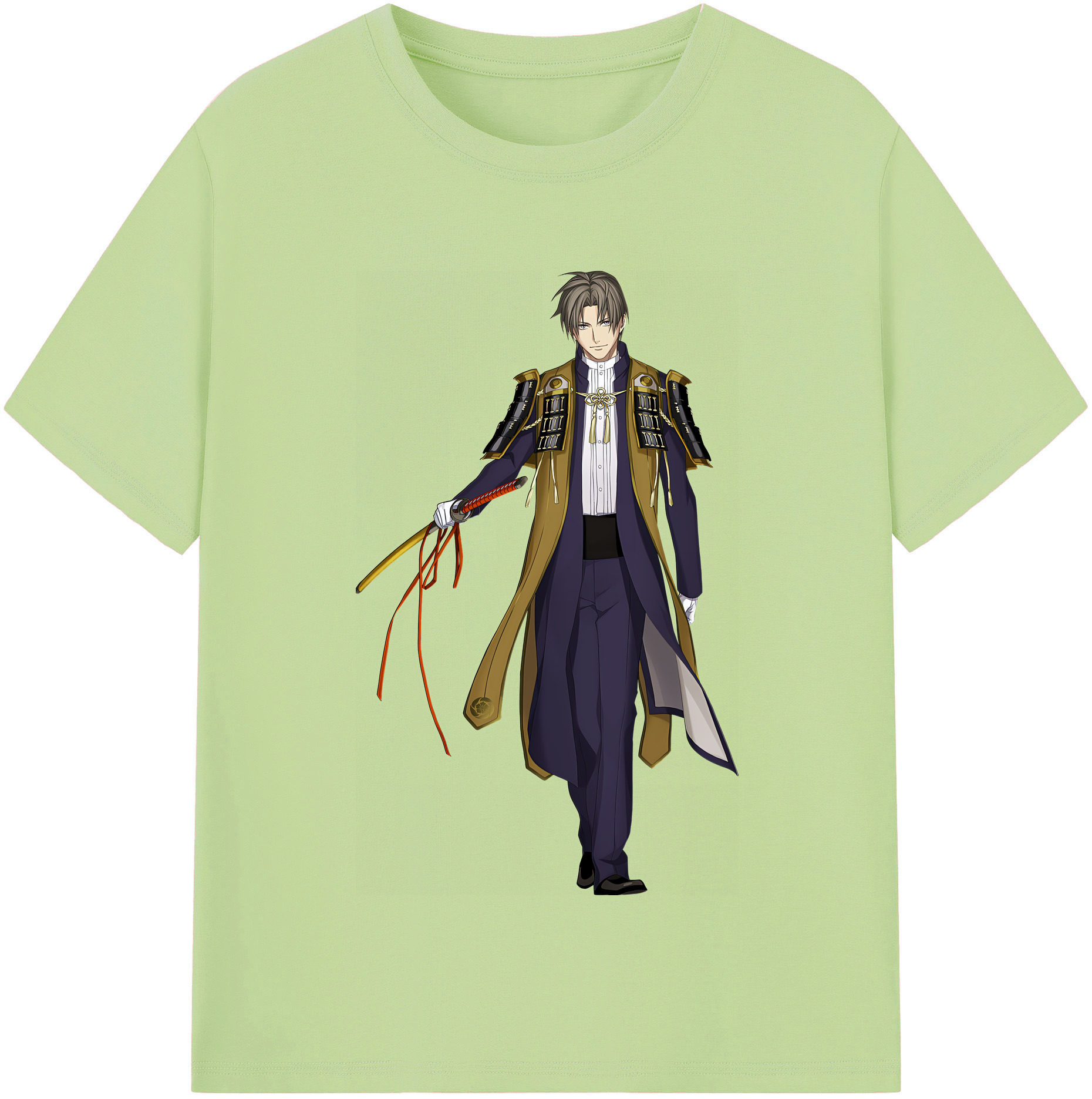 （画像用） 刀剣乱舞 Touken Ranbu 綿100％半袖Tシャツ（フロントプリント）